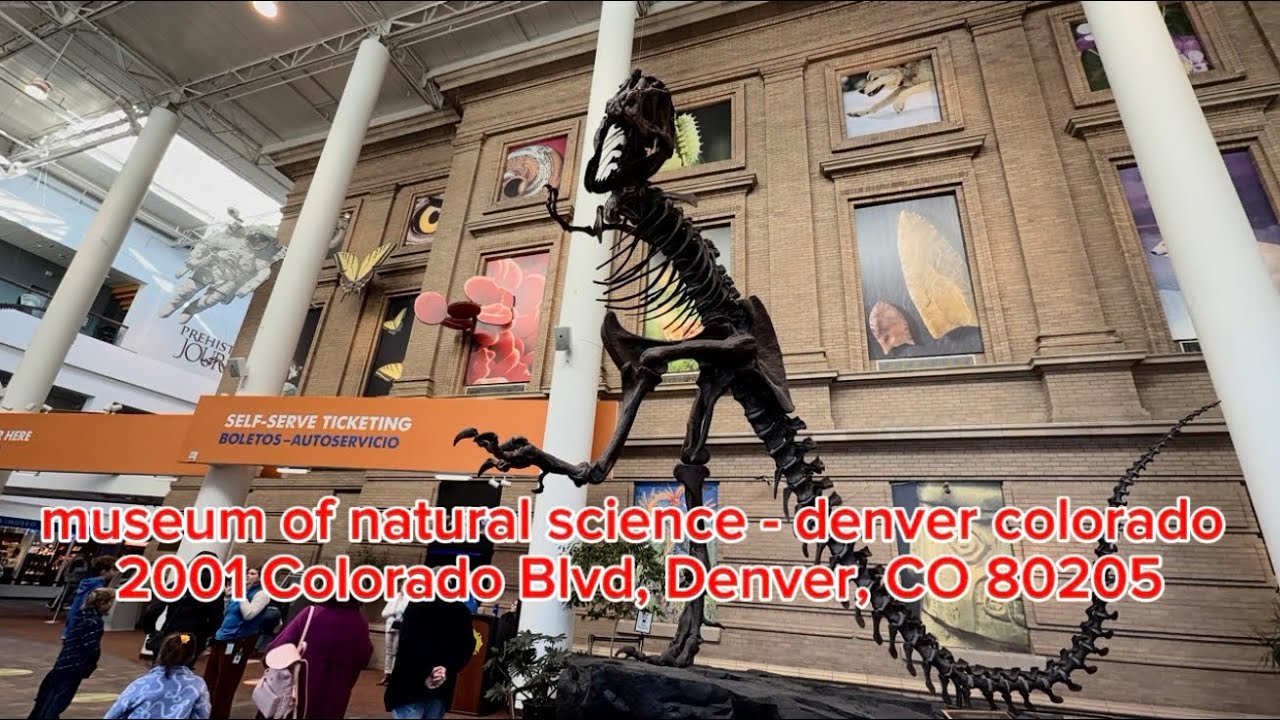 TRƯỚC GIỜ BAY TRANH THỦ ĐẾN VIỆN BẢO TÀNG Ở DENVER COLORADO DẠO CHƠI