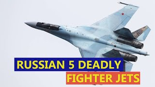 5 of Russia's Deadliest Fighter Jets That Can Destroy Anything #Ukraine #Russia