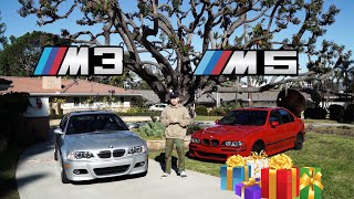 I Bought Two VERY DIFFERENT BMW M Car's For Christmas | E39 M5 & E46 M3