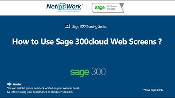 How to Use Sage 300 Web Screens - Sage 300 Quick Tips