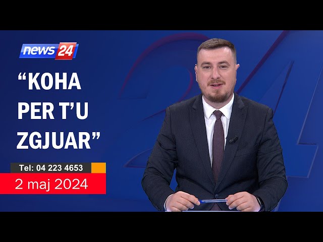 2 maj 2024 "Telefonatat e Teleshikuesve" në News24 - "Koha për t'u zgjuar" ne studio Klevin Muka