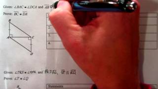 Triangle Proofs Using CPCTC