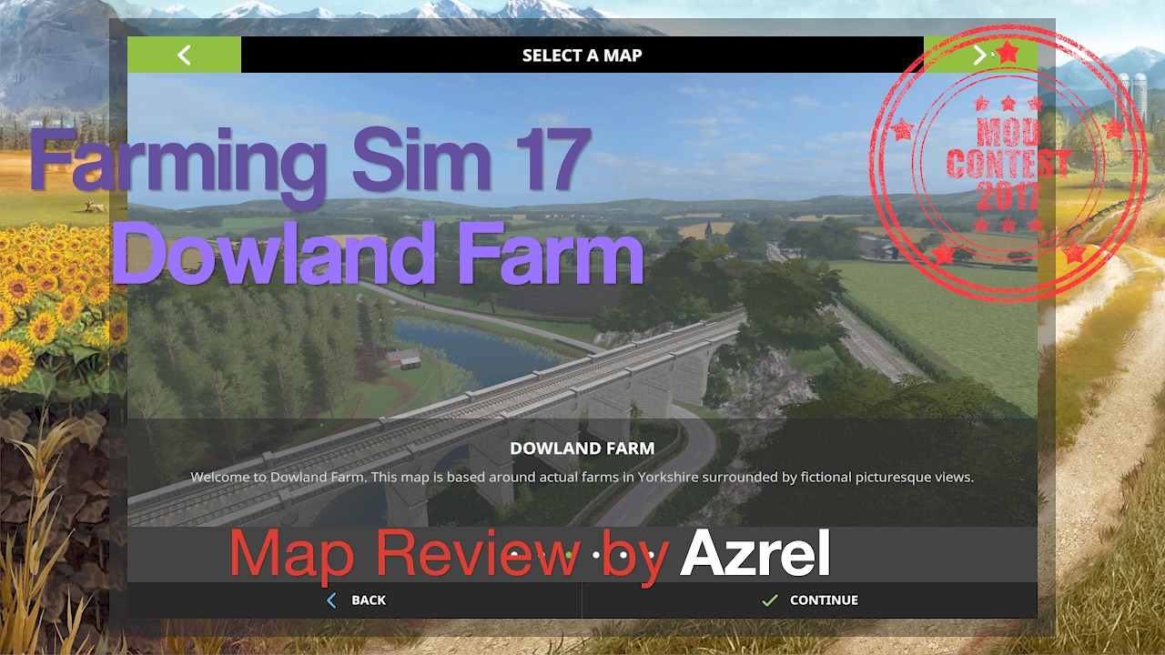 Farming Simulator 17 Dowland Farm Mod Contest Special Map