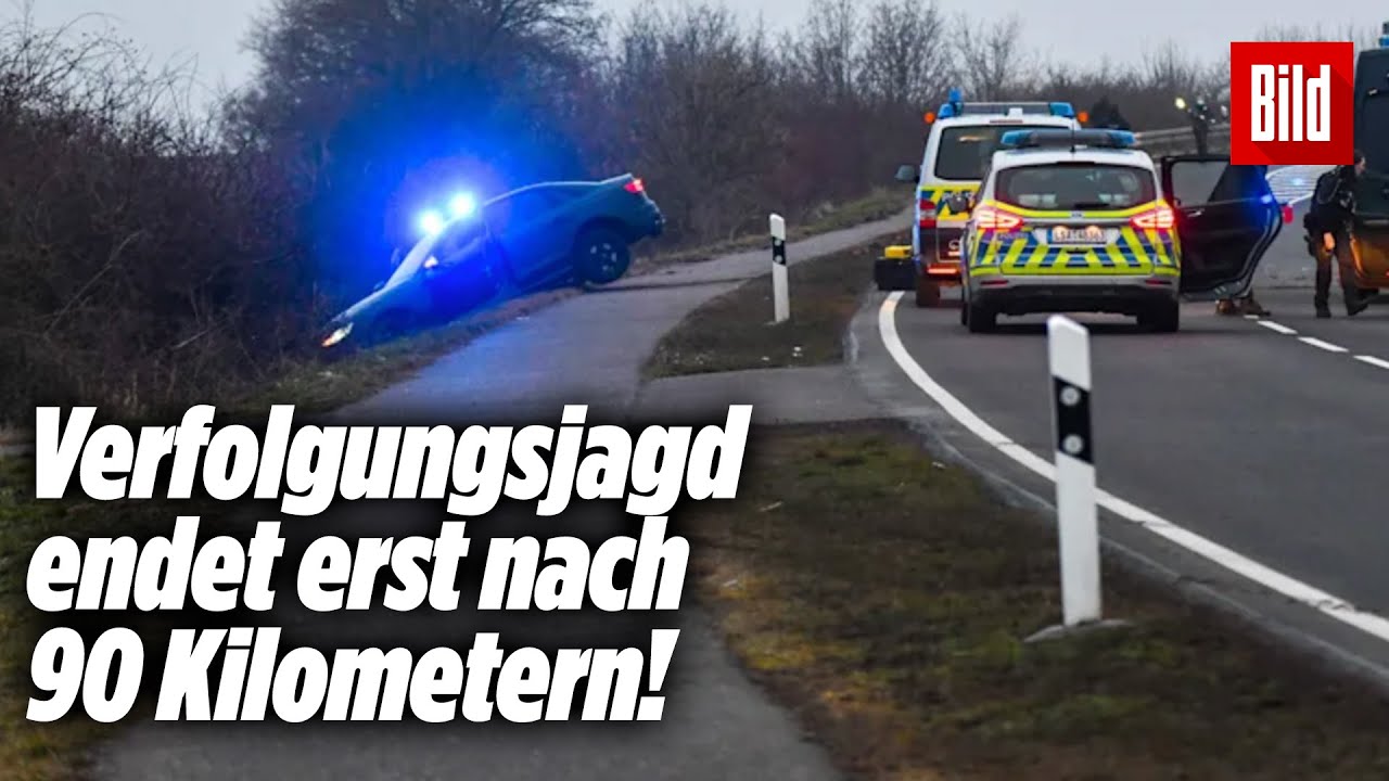 Verfolgung mit Höchstgeschwindigkeit 👮 Fahndung nach gestohlenem Fahrzeug | 1/2 | SAT.1-Reportage