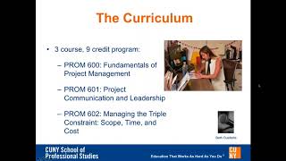 Online Advanced Certificate in Project Management at CUNY SPS