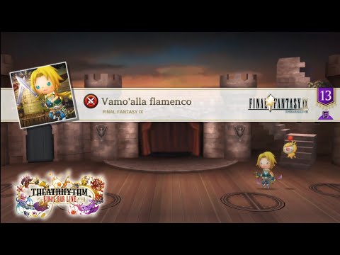 【シアトリズムFBL(FF9)】Vamo'alla flamenco(FFⅨ) [超絶]【THEATRHYTHM】