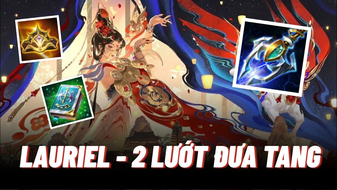 [icyfoxx] Sức mạnh khủng khiếp của Lauriel - trang bị 2 lướt đưa tang của Hera | Liên quân