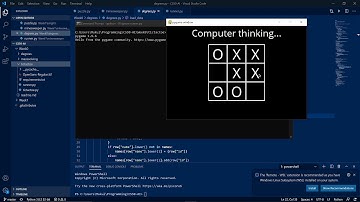 CS50 AI - Week 0 - Tic Tac Toe