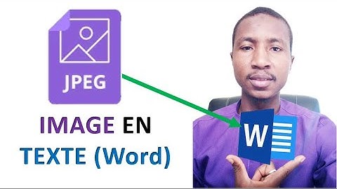 CONVERTIR UNE IMAGE/PHOTO EN DOCUMENT WORD MODIFIABLE (Tutoriel Facile)