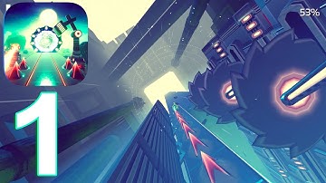 Super Glitch Dash Gameplay Walkthrough Part 1 All Levels (IOS/Android)