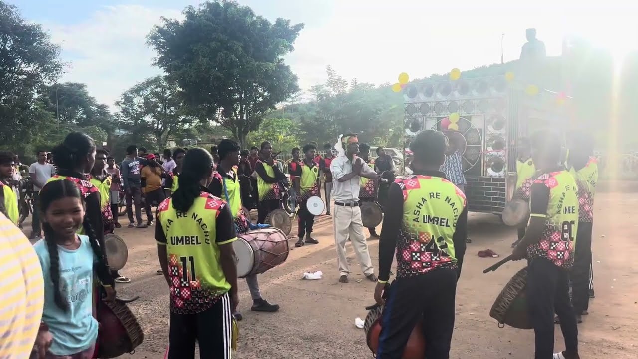 ASHARE NACHU BAND PARTY 🔥 STATING SONG !! NILA RATANA 💥🔥DAMANJODI VISARJAN 📍