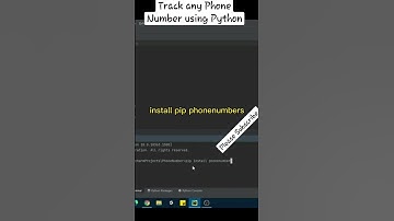 Track any Phone Number using Python #python #shorts #abelo #coding #javascript #html