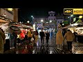 🎄Rainy Edinburgh in Christmas 2021🎆🎡Rain Walk in Edinburgh Scotland [4K HDR]