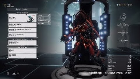 WARFRAME (PS4) Nezha