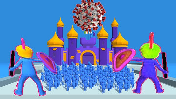 Join Clash 3D | Final Boss 1 Vs 100000 Army Blue Gameplay Walkthrough (iOS & Android) #videogame