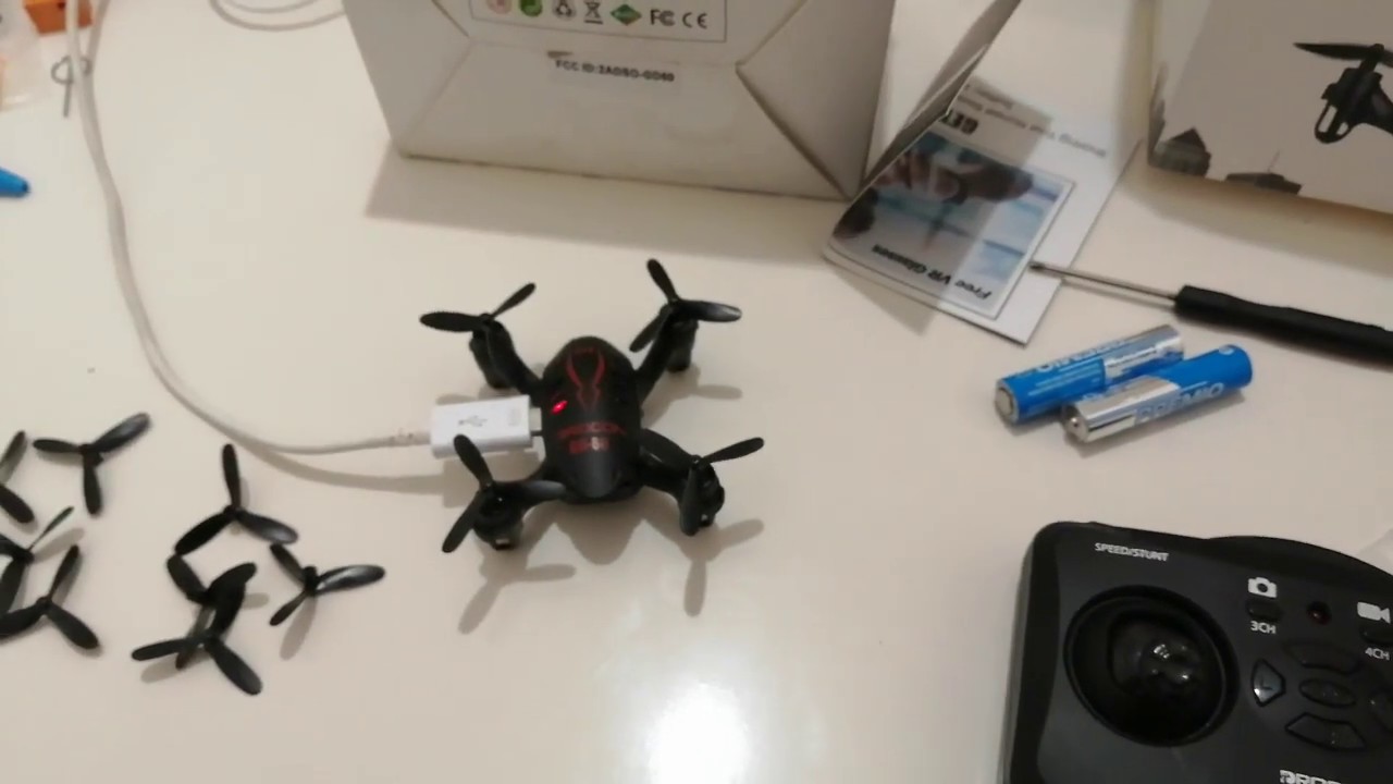 Mini Drone Drocon GD60 (Preparation)