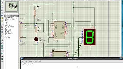 Proteus Sample (7 Segment Counter)