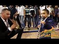 حتى الطفل يرقص مع اشرف ابو الليل دبكه روعه