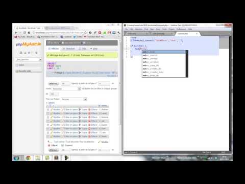 Tutoriel PHP/MySQL :