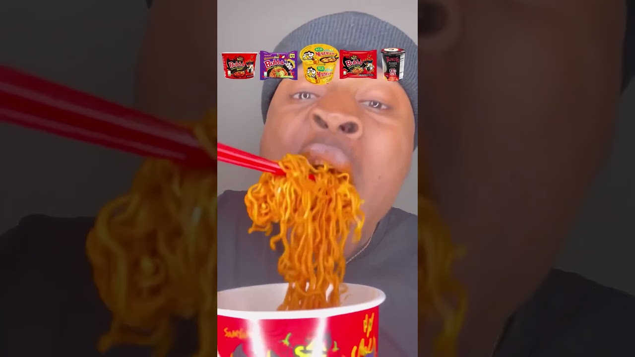 Острая лапша рамен 