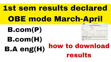 Sol 1st sem results declared | aryan update-DU