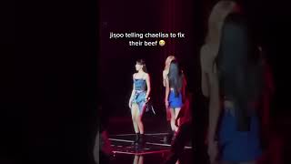 Just Jisoo Telling Chaelisa To Fix Their Fight