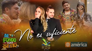 Video thumbnail of "NO ES SUFICIENTE - CANCIÓN DE MACA Y JOEL - RIO BAND - ALFONDO HAY SITIO - BESO DE MACA Y JOEL"