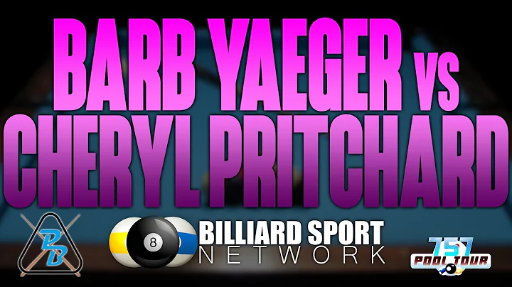 Cheryl Pritchard vs Barb Yeager | 2017 8 Ball Open...