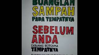 Poster 'Menjaga Kebersihan' || Kustiawati Halwi Abd Kadir_1905116093