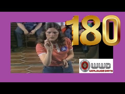 First Ever Televised Ladies 180 - Sandra Gibb