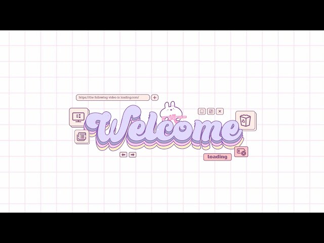 cute 'Bunny' aesthetic Intro & Outro templates | FREE FOR USE class=