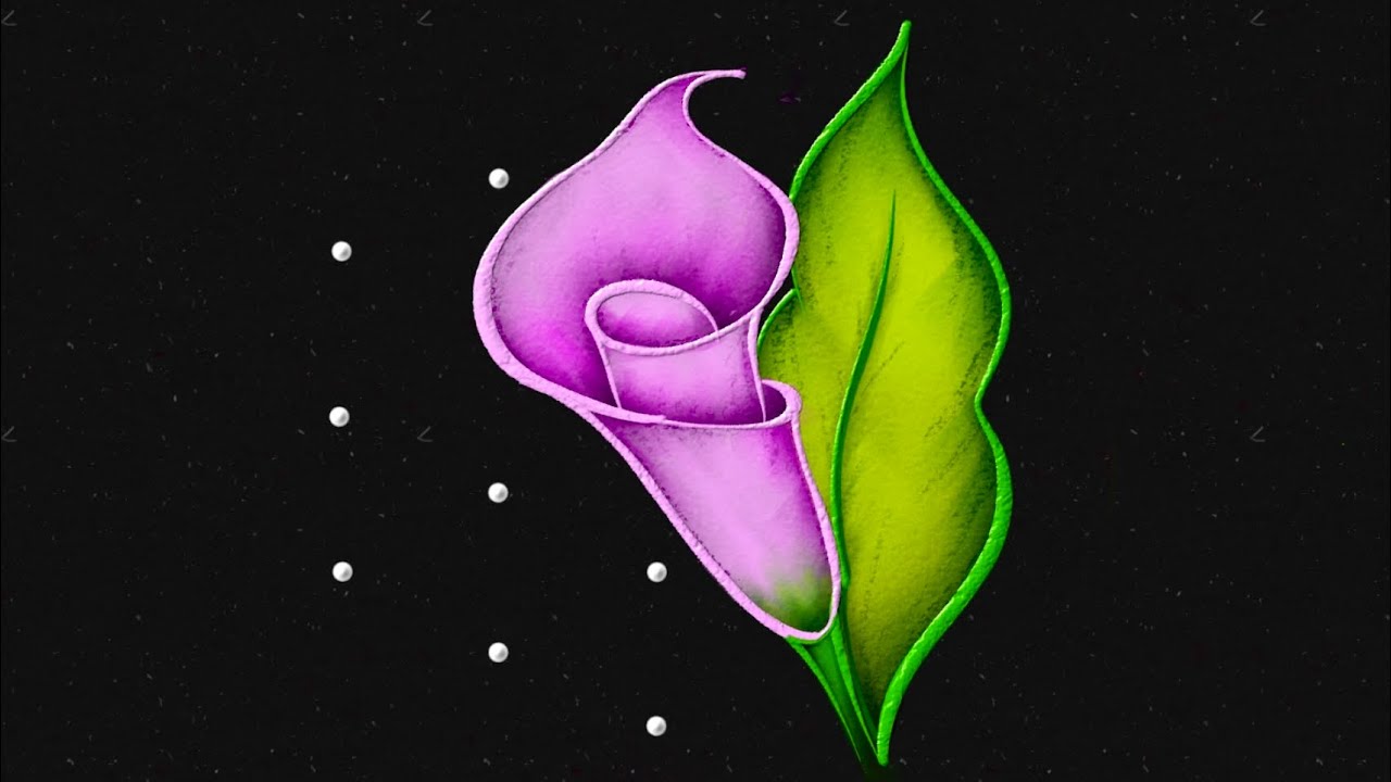 Daily Easy Rangoli 🕊️ 5*3 dots Flower Rangoli | Simple muggulu designs | Small colour kolam