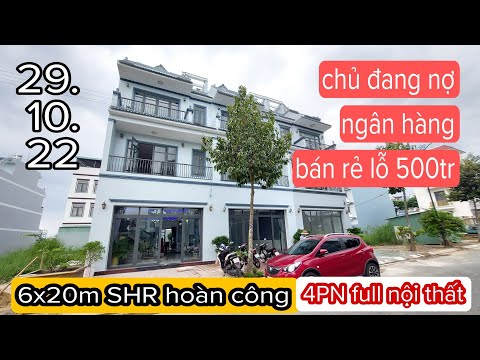 Video giảm 500 triệu vì chủ đang nợ|bán nhà Bình Chánh giá... - youtube
