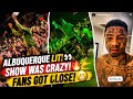 Blueface Albuquerque Show Was INSANE 😳 Fans Threw Shoes &amp; More On Stage 