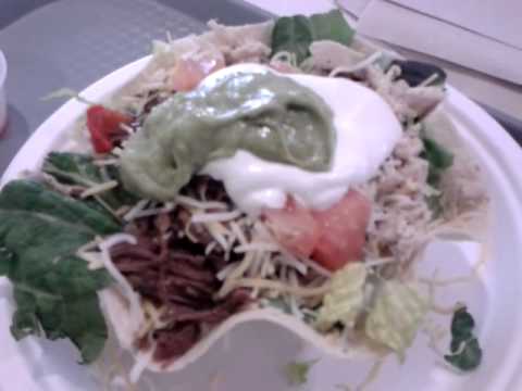 Lunch on Thursday: Taco Salad and Taquitos with Rice