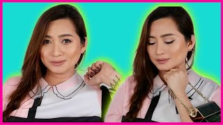 NATURAL EYESHADOW TUTORIAL SOFT GLAM | HUDA BEAUTY | Asian Style | Cecile G screenshot 2