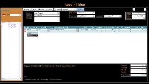 Mobile Phone Repairing Management System