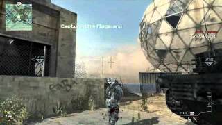 MW3 - Throwing Knife Across The Map + A Wallbang