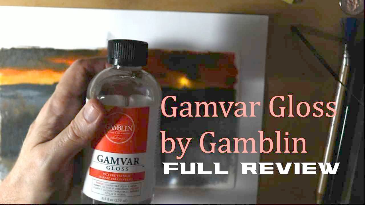 Gamblin Gamvar Varnish - Gloss / Matte / Satin