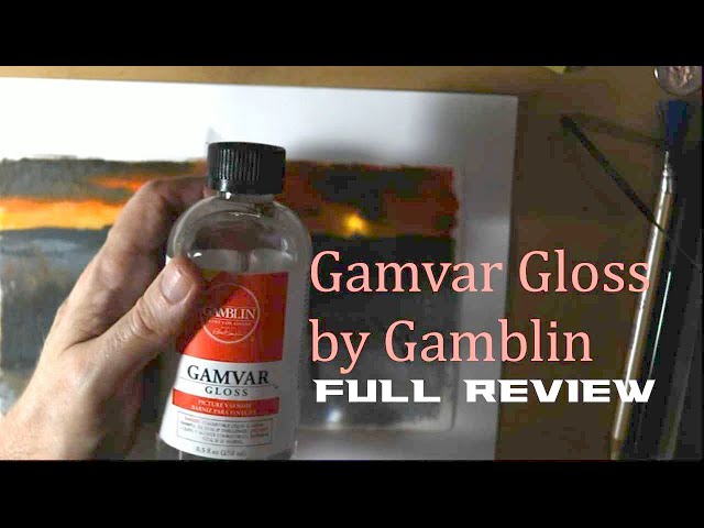 Gamblin Gamvar Gloss Picture Varnish
