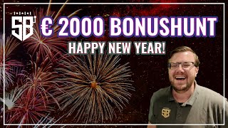 OPENEN! - Gelukkig nieuwjaar! 🎆 Tijd om te knallen met een €2000 bonushunt LIVE! 🎰