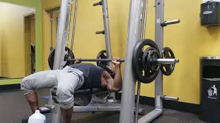Smith Machine Bench Press Throws