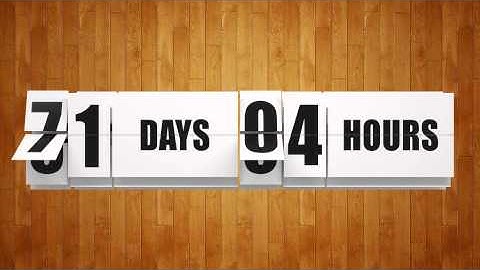 Split Flap Display Simulation with Blender 3D