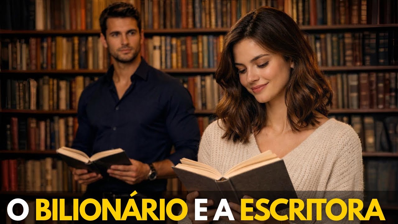 Entre Estantes e Destinos: O Bilionário Que Se Apaixonou Por Uma Escritora Sonhadora | Romance ❤️‍🔥📚