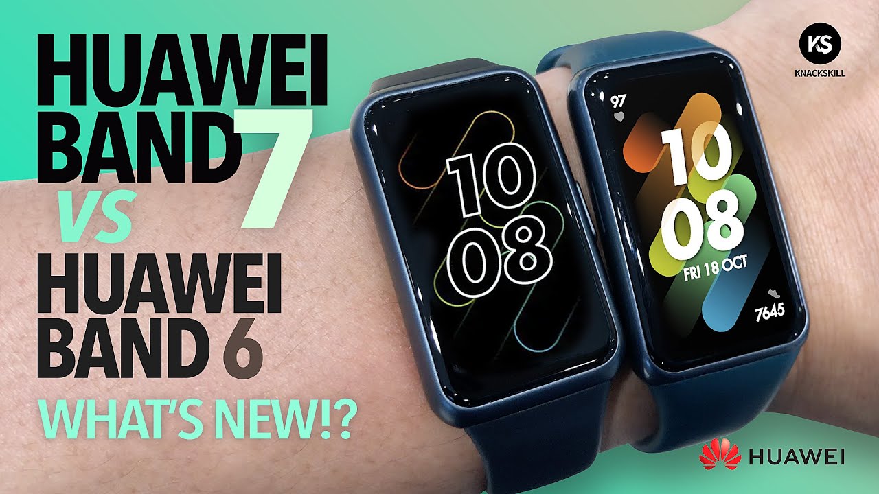 Huawei Band 7 vs Huawei Band 6 - What's New? Review and Comparison, Watch  this Before you Buy! 