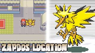 How to Catch Zapdos in Pokémon FireRed & Pokémon LeafGreen