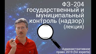 ФЗ 294 государственный и муниципальный контроль