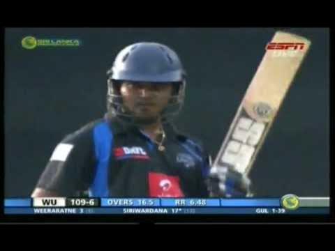 Milinda Siriwardana Batting 28 (19) 4x5 17 08 2012 (SLPL wayamba united ...