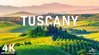 Весенняя Тоскана 4K - Потрясающие Виды От Городов На Вершинах Холмов До Долин Внизу
