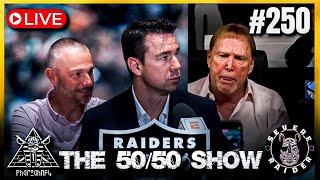 LIVE🚨50/50show🏴‍☠️Spytek, Kubiak, Davis talk #Raiders, succession plan, Latest #RaiderNation news